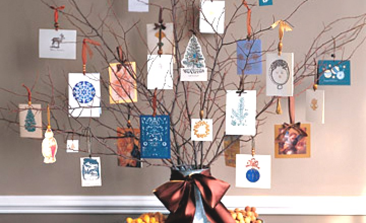 Ель-декор: традиционный символ в нетрадиционном исполнении