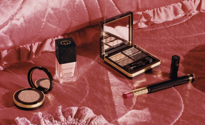 Осенняя коллекция макияжа Gucci в стиле 70-х
