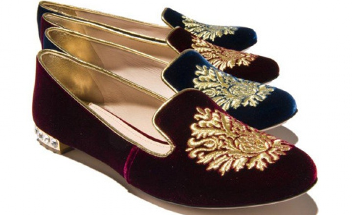 Лимитированная осенняя коллекция слипперов Miu Miu