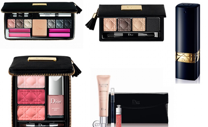 Рождественские наборы косметики Dior