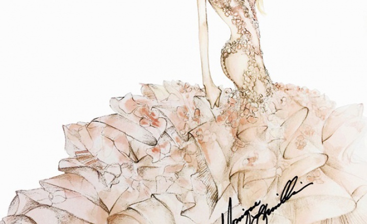 35 эскизов свадебного платья Леди Гаги от модных дизайнеров 