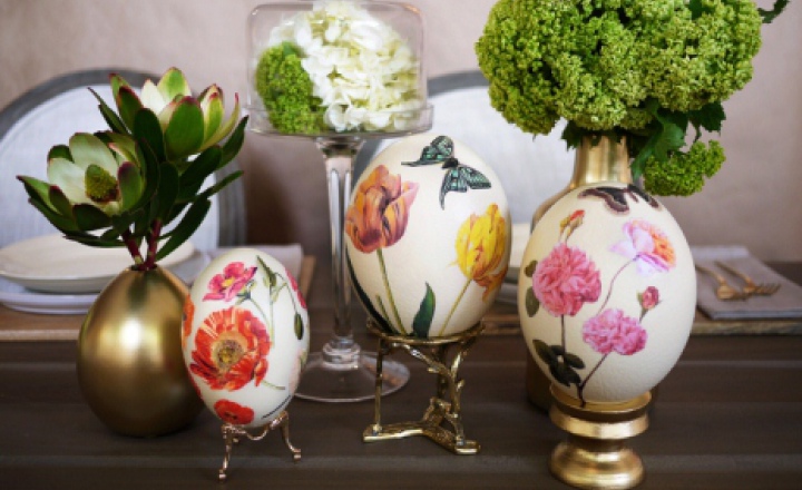 Пасхальные яйца: без петрушки и чулка