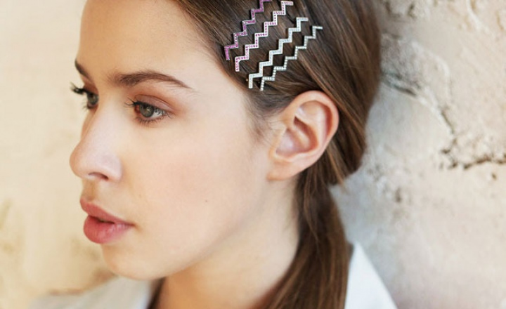 Зигзаг в волосах: заколки Baryon