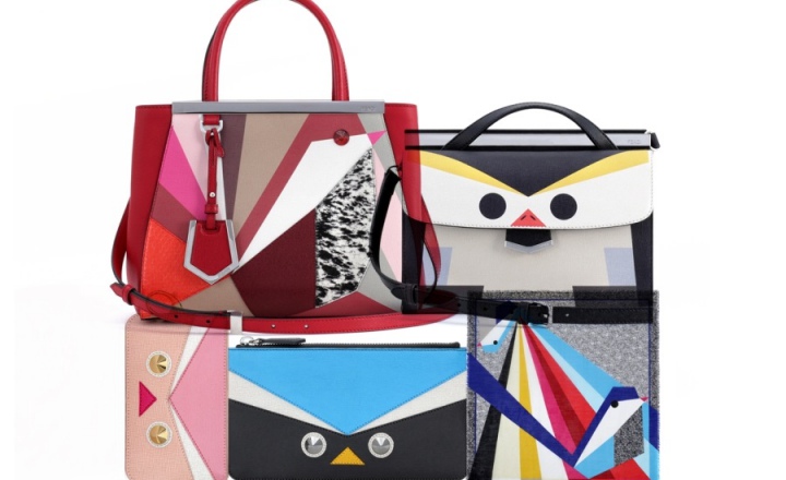 QuTweet: капсульная коллекция "птичьих" сумок Fendi 