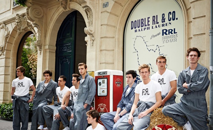 Ральф Лорен организовал мотопробег в ретростилистике