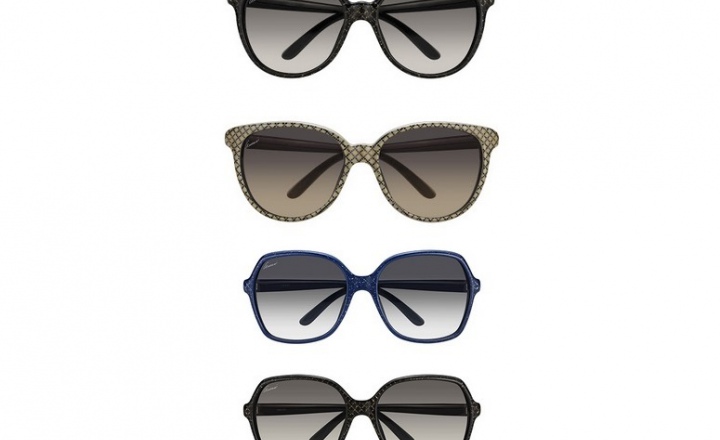 Солнцезащитные очки Gucci с фирменным узором Diamante