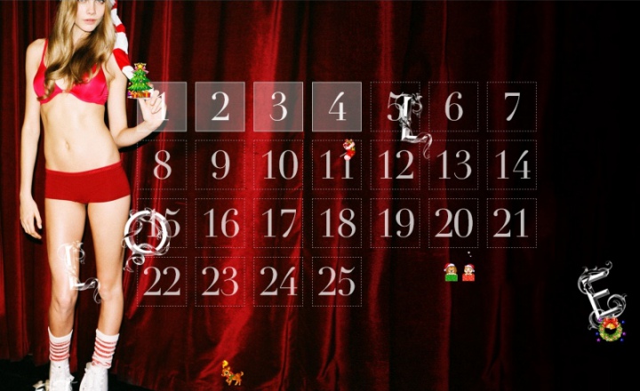 Отсчет пошел: рождественские поздравления журнала Love