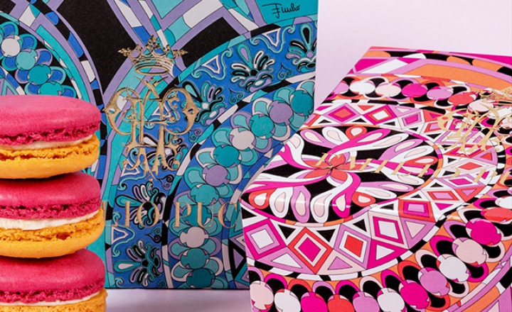 Макаруны haute couture: коллаборация Ladurée и Emilio Pucci