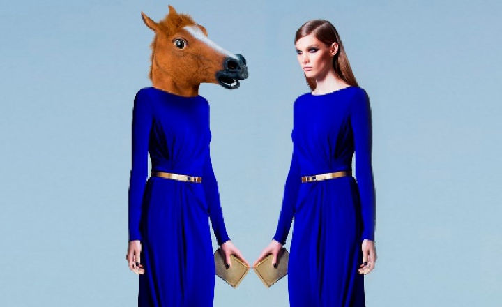 Вмастить году Лошади платьем