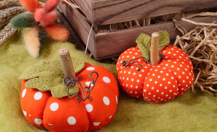Готовимся к Хэллоуину: текстильная тыква за считанные минуты
