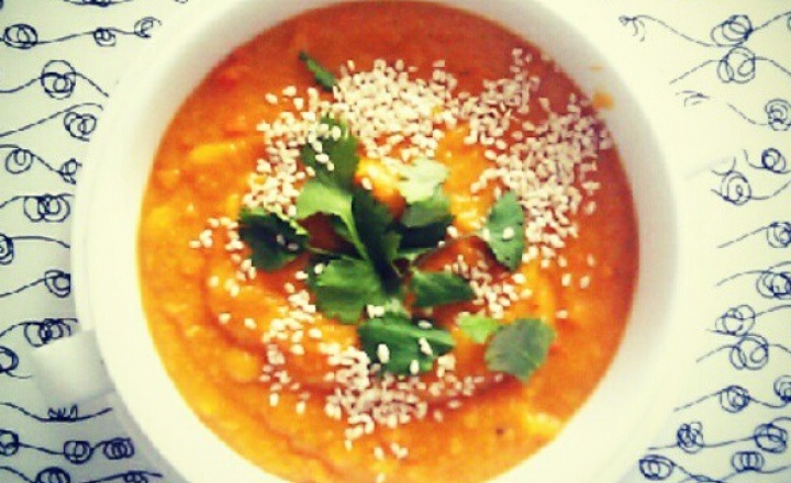 Едим с благими намерениями: тыквенно-бататовый суп