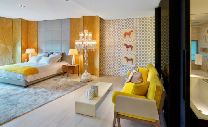 Первые в мире Hermes-интерьеры: от обоев до посуды