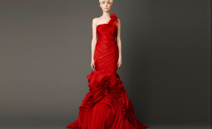 Невеста-огонь: коллекция Vera Wang весна-лето 2013