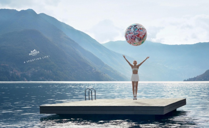 Hermes, похожий на Lacoste: весенняя рекламная кампания