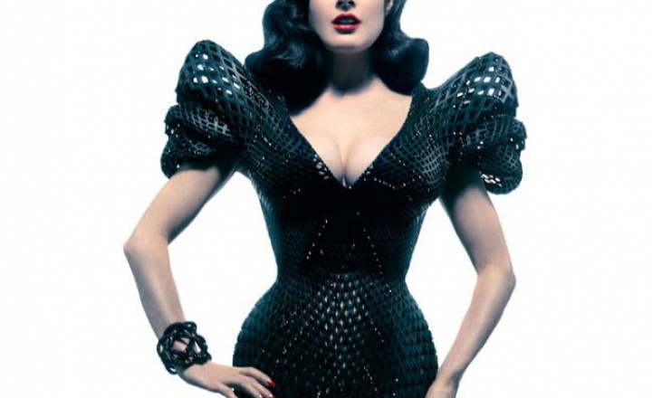 Платье для Диты фон Тиз распечатали на 3D-принтере