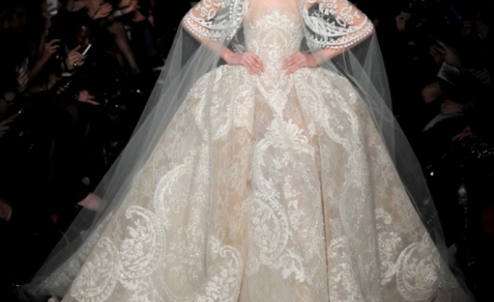 Роскошное рококо коллекции Elie Saab haute couture